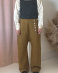 TWILL TIN PANT-TOBACCO