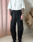 FAUX LEATHER TRAVIS PANT
