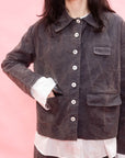 WARM JACKET-NAVY PATINA