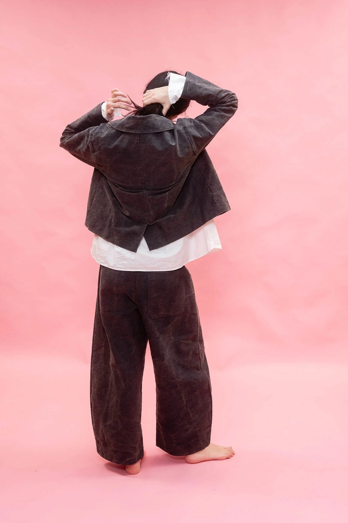 WARM JACKET-NAVY PATINA
