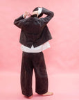 WARM JACKET-NAVY PATINA