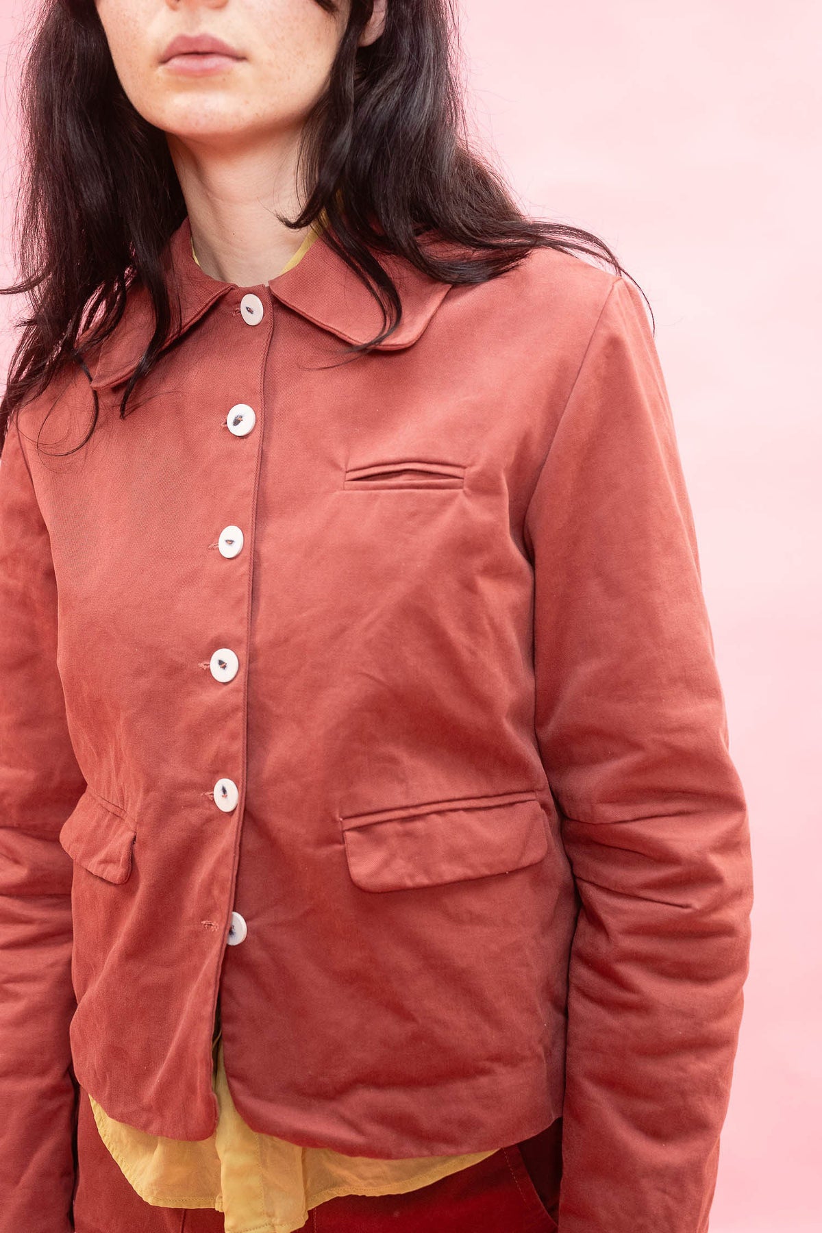 WINTER STANLEY JACKET-RUST