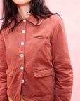 WINTER STANLEY JACKET-RUST