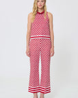 PIETRA PANT-RED