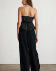 FARAH TOP-BLACK