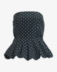 FARAH TOP-BLACK
