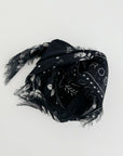 WOOD & ROSE BANDANA-BLACK