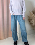 CASHMERE CREWNECK-LILAC