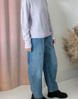 CASHMERE CREWNECK-LILAC