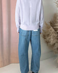 CASHMERE CREWNECK-LILAC